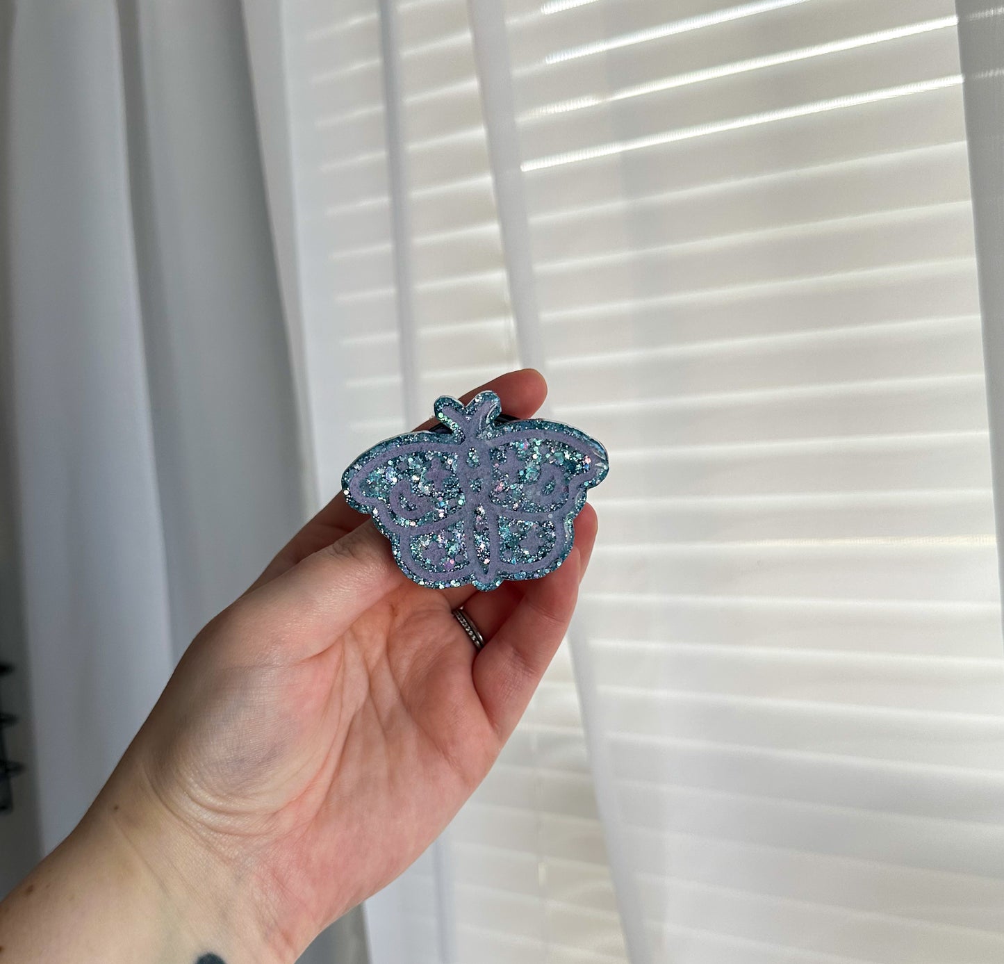 Moth Keychain/ Popsocket