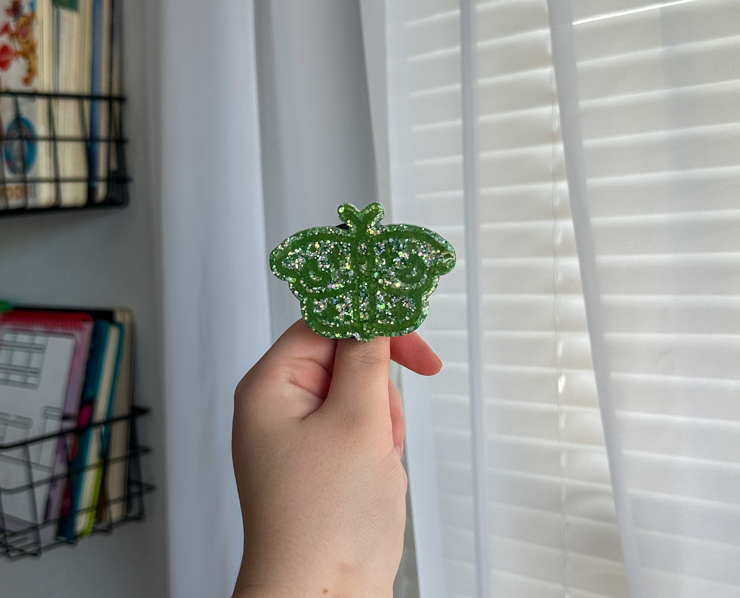 Moth Keychain/ Popsocket