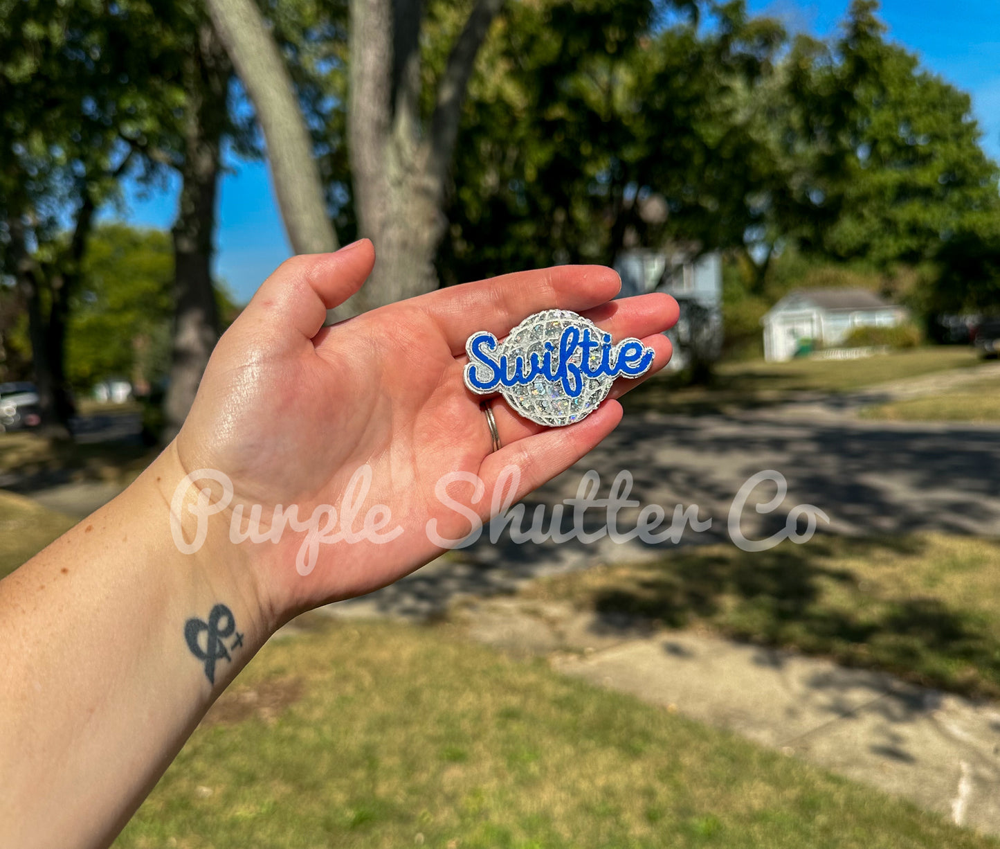 Swiftie Disco ball clip