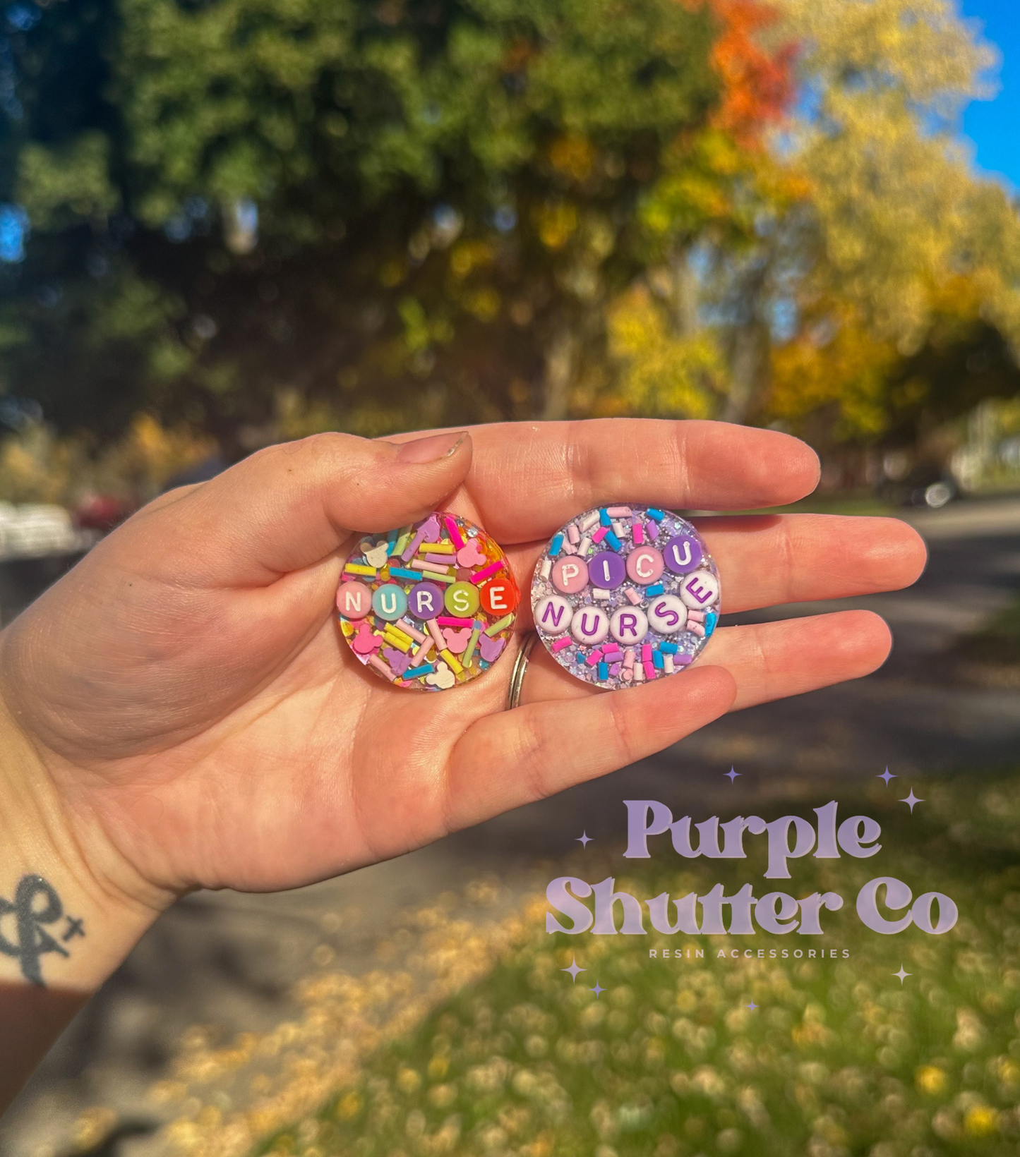 Custom beads badge reels