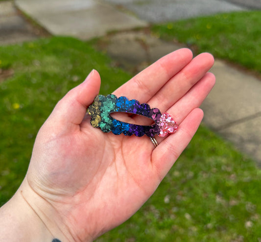 Moody Ombré Snap Clip