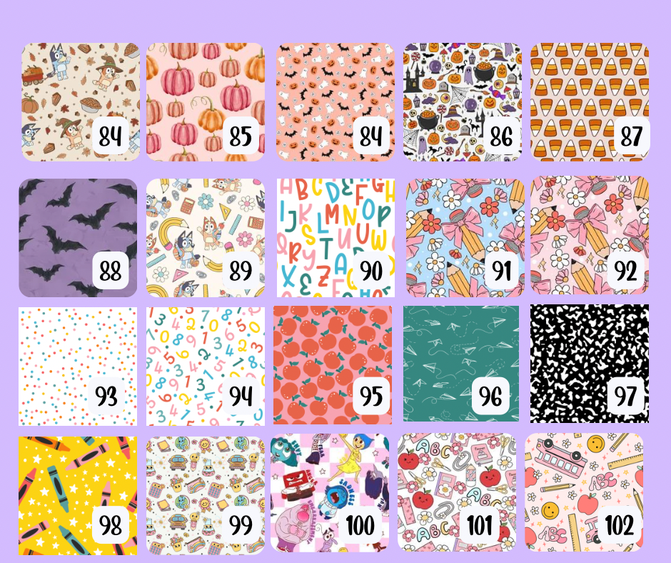Pattern Name Clips