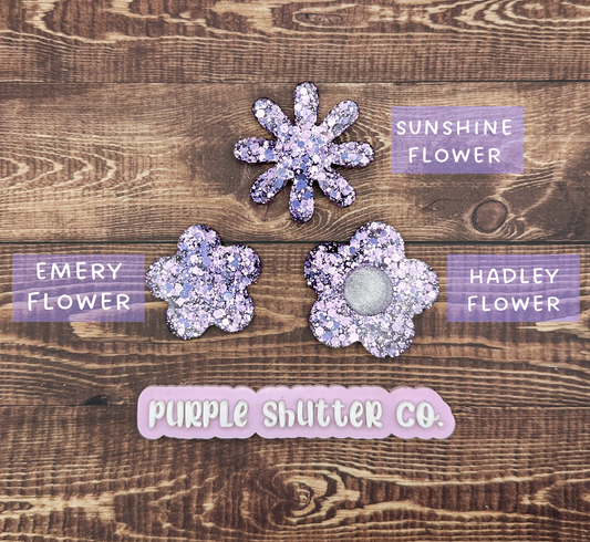 Custom Flower Shaped Clips