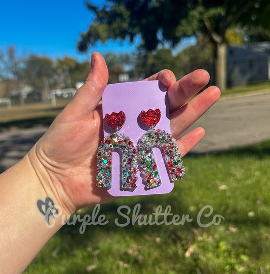 Arch Dangle Earrings