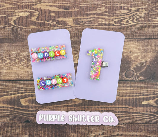 Sprinkle NUMBER clip