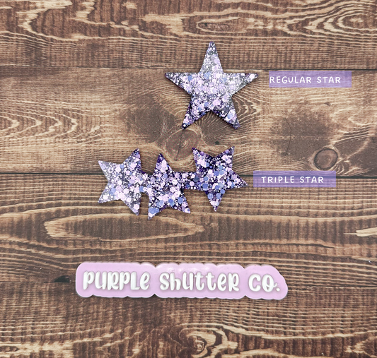 Custom Star Shaped Clips