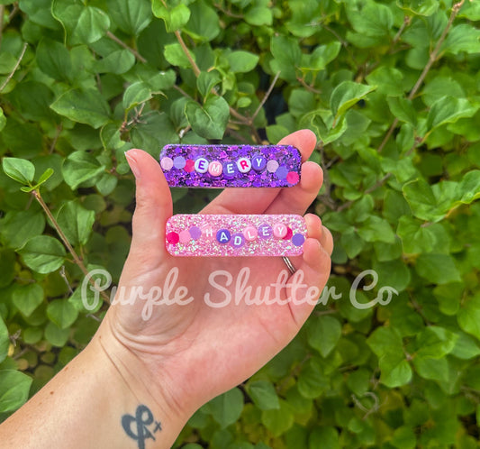 Friendship inspired bracelet clips