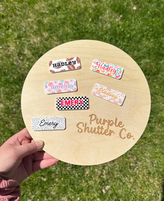 Pattern Name Clips