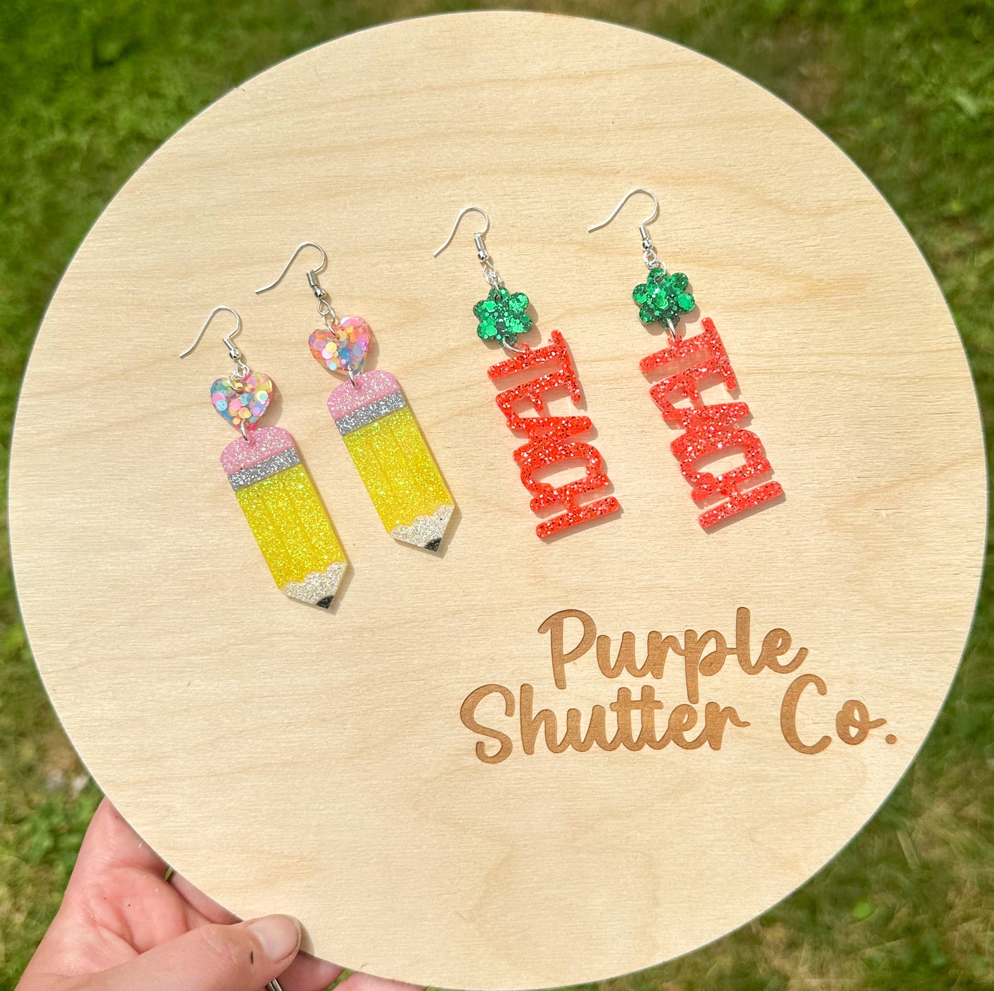 Back To School Earrings