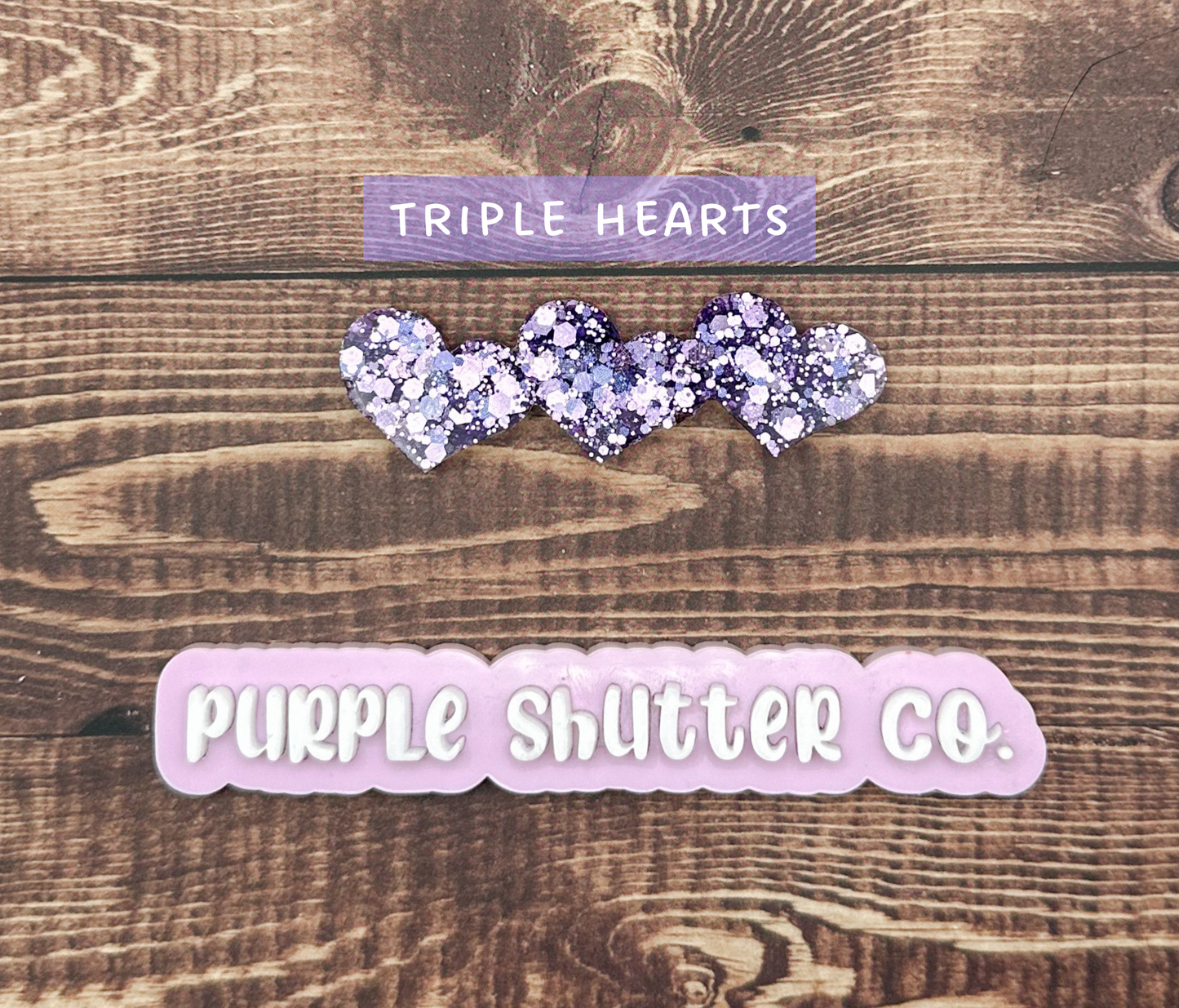 Custom Heart Shaped Clips