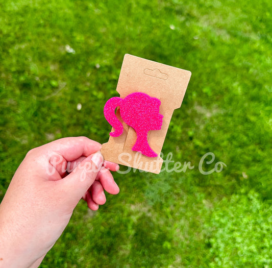 Barbie Head Clip