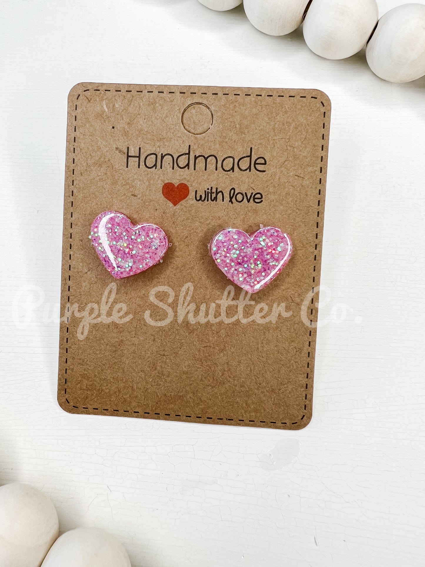 Hearts Studs