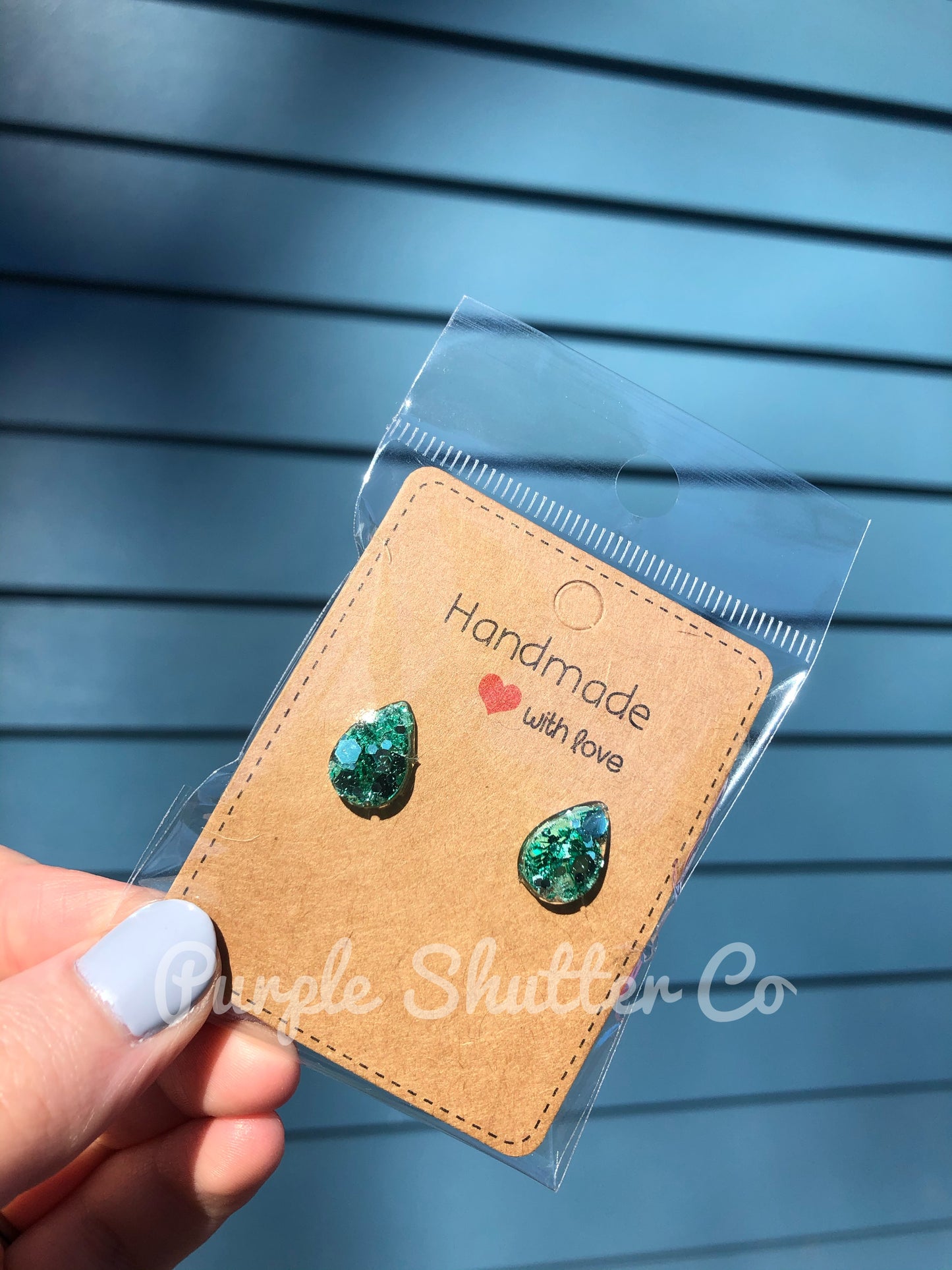 Teardrop Studs